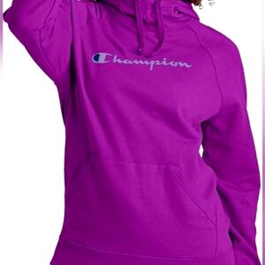 Champion Women's Vibrant Purple Hoodie